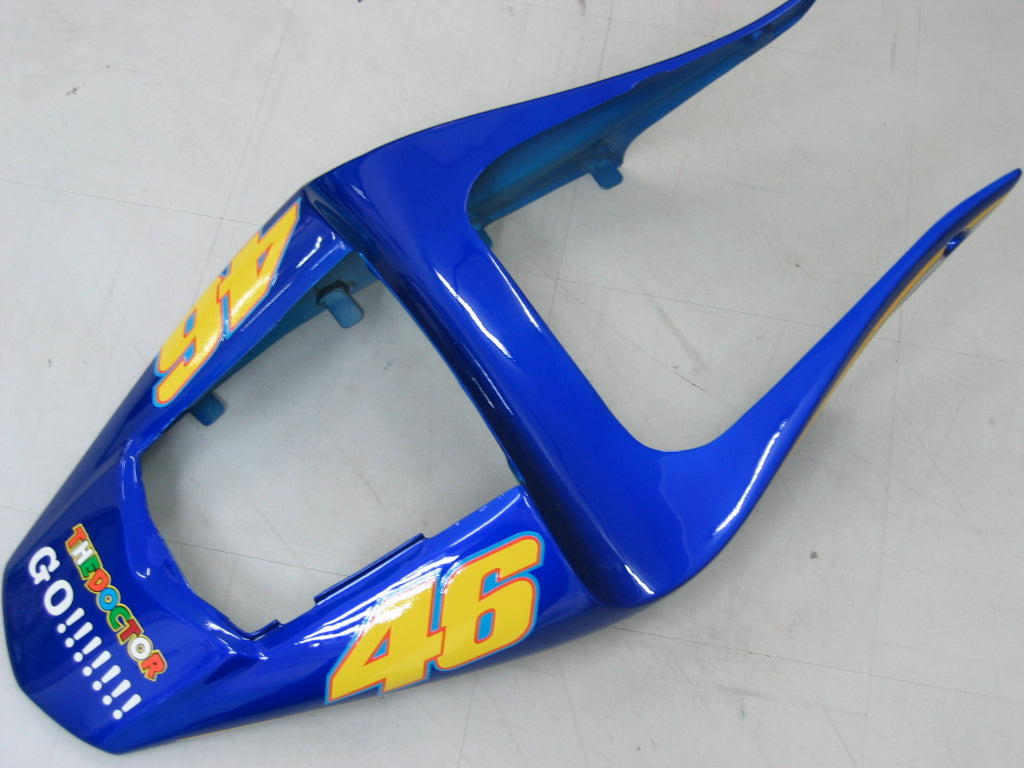 Amotopart 2000-2001 Yamaha YZF 1000 R1 Blue&White Style1 Fairing Kit