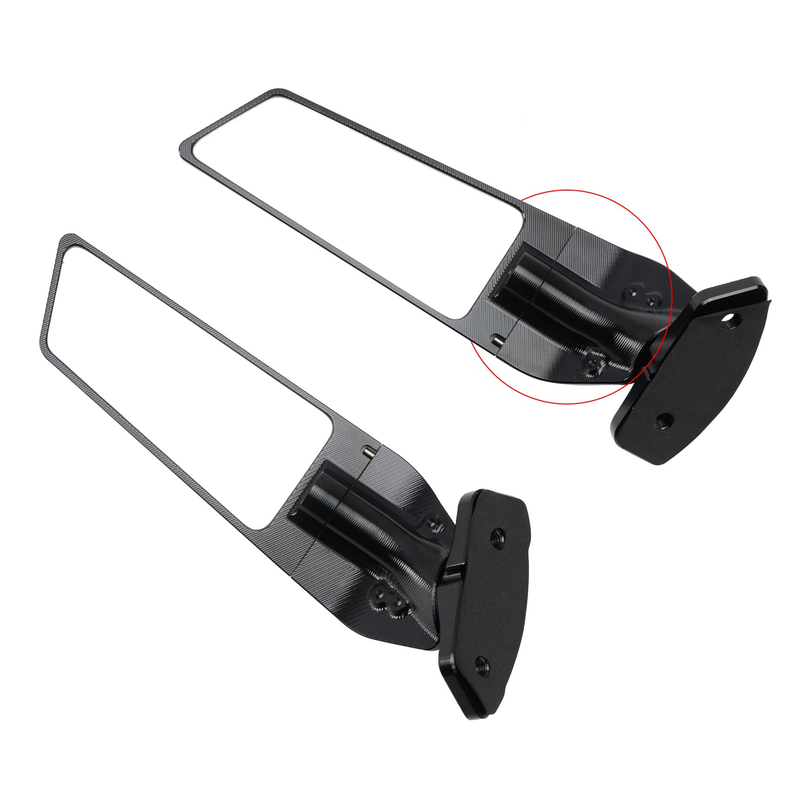 18-23 Suzuki GSX 250 R GSX250R CNC Aluminum Winglet Mirror Wing Mirror