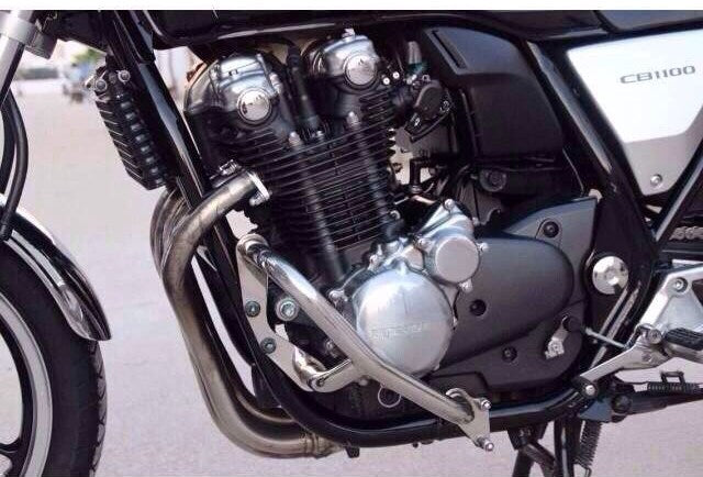 2010-2016 Honda Cb1100 Highway Engine Guard Crash Bar Silver