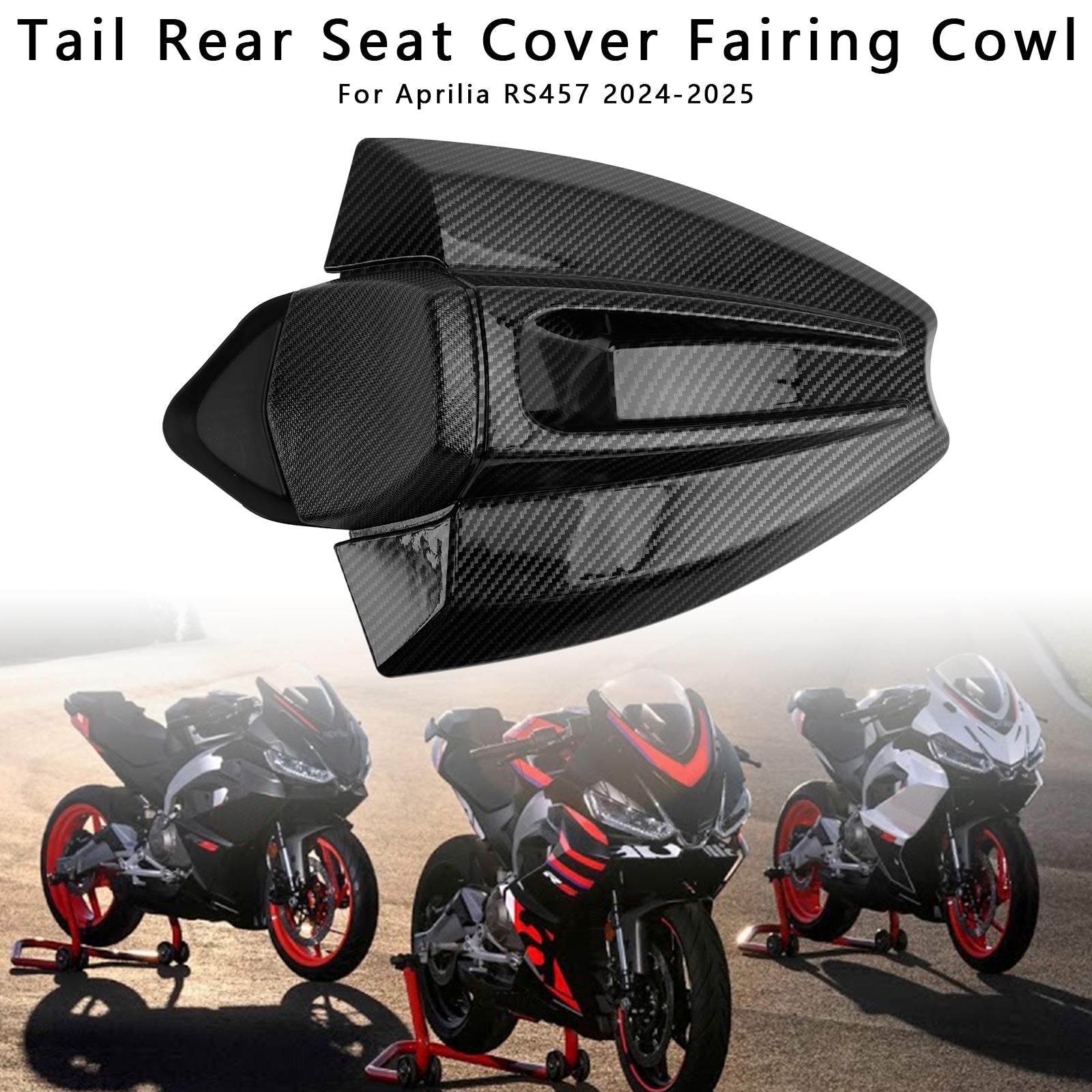 2024-2025 Aprilia RS 457 Tail Rear Seat Cover Fairing Cowl