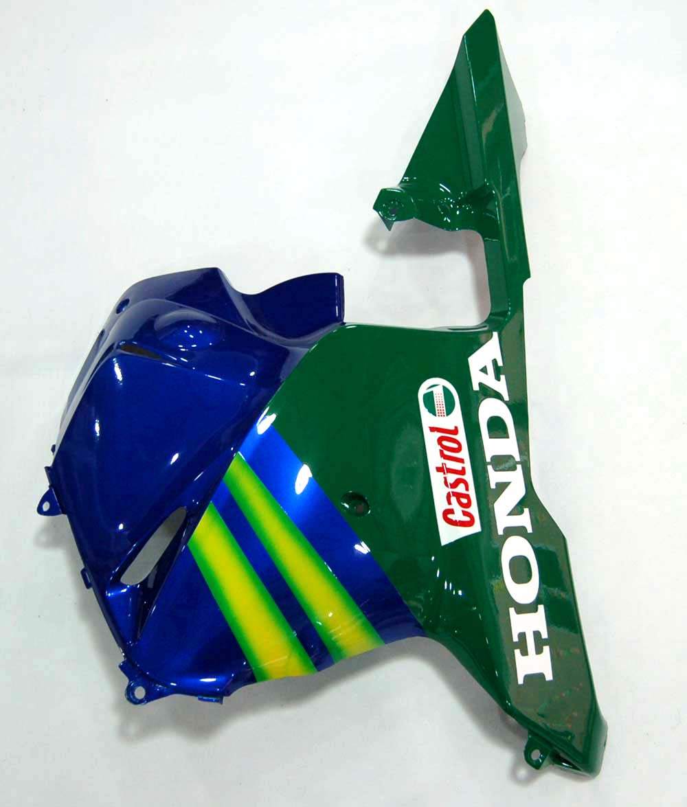 Amotopart 2009-2012 Honda CBR600RR Blue&Green Fairing Kit