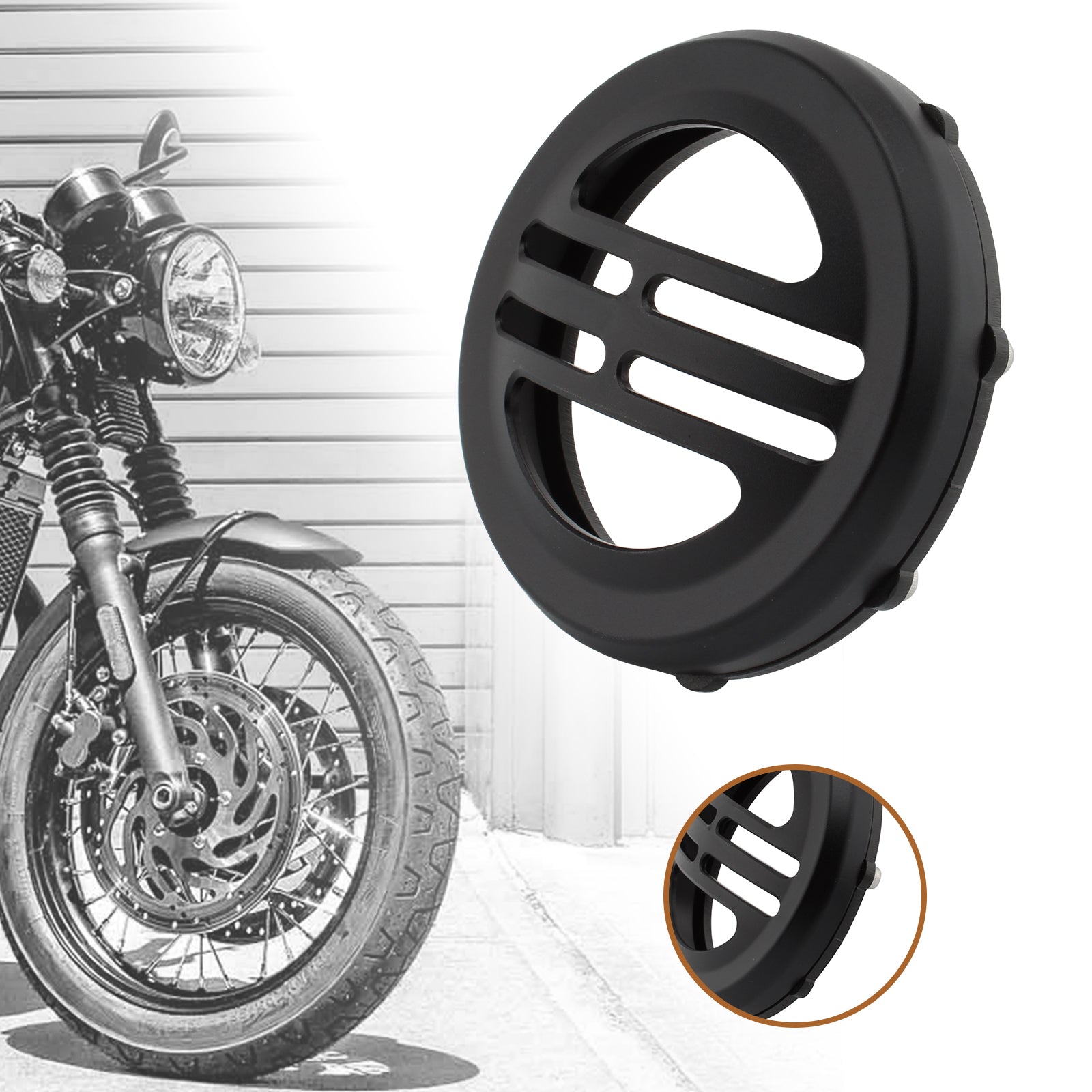 Bobber T120 T100 Street twin Horn Cover Universal Decorative Cover