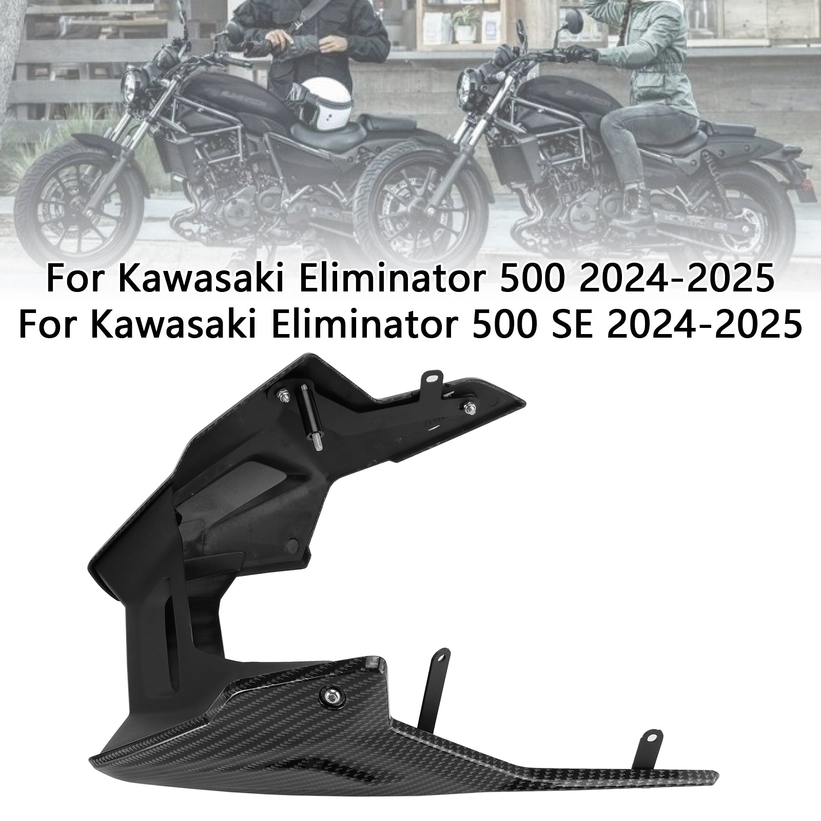 2024-2025 Kawasaki Eliminator 400/450/500 Lower Fairings Full Belly Pan