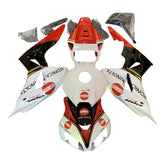 Amotopart 2006-2007 Kit carena Honda CBR1000RR bianco e rosso Style2