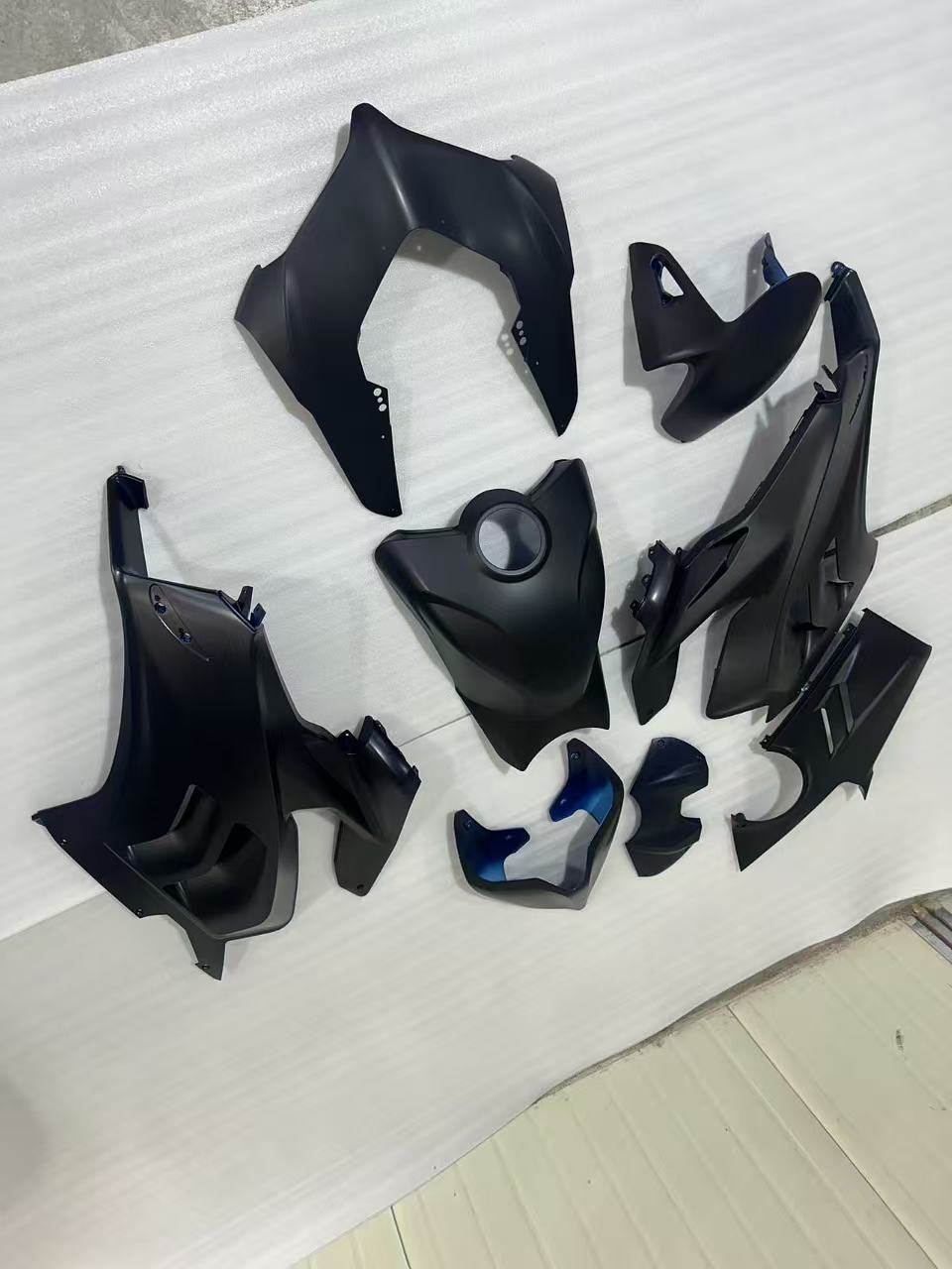 Amotopart Ducati 22-24 Panigale V4 V4S Dark Blue Fairing Kit