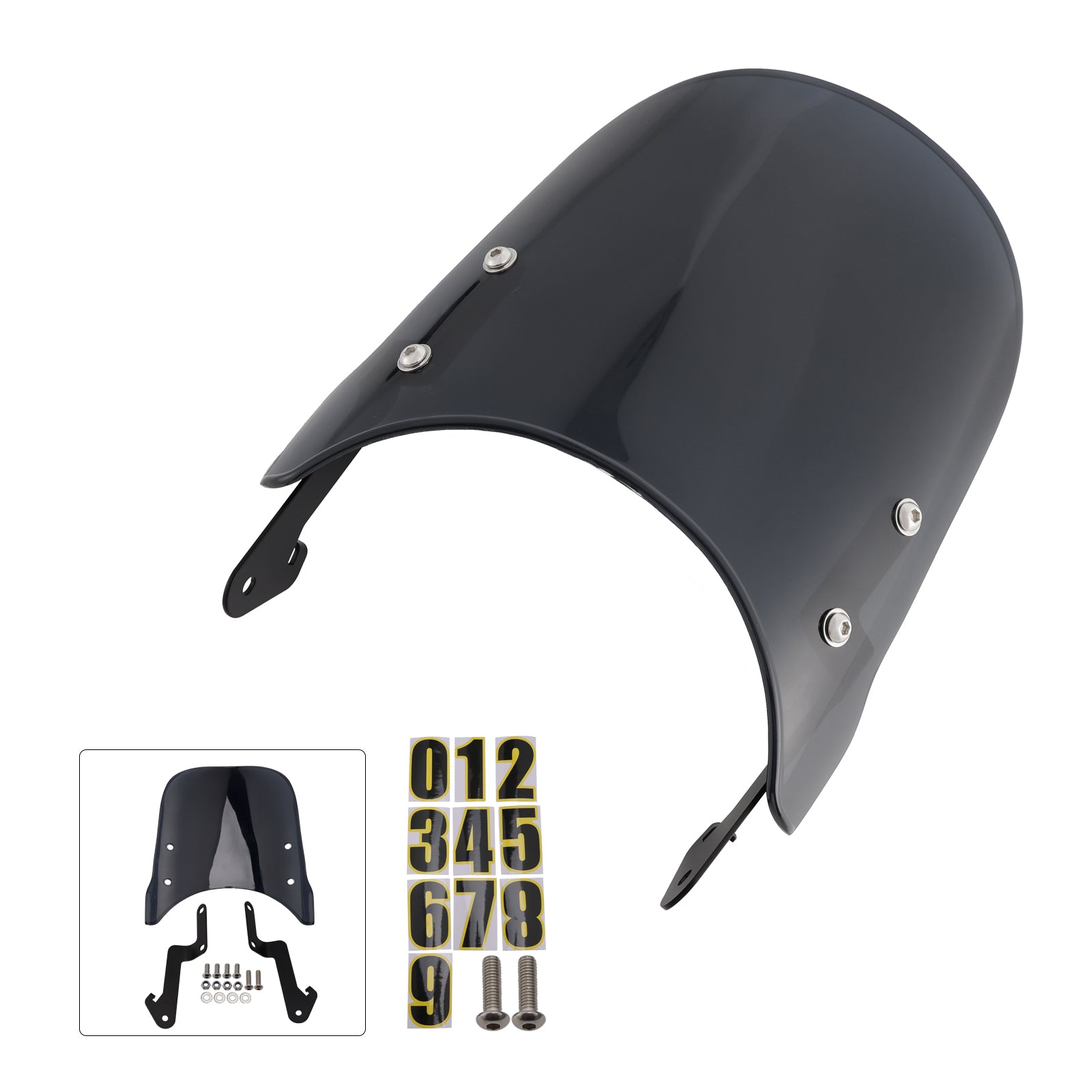 2024-2025 YAMAHA XSR 155 2020-2023 XSR 125 Windshield WindScreen