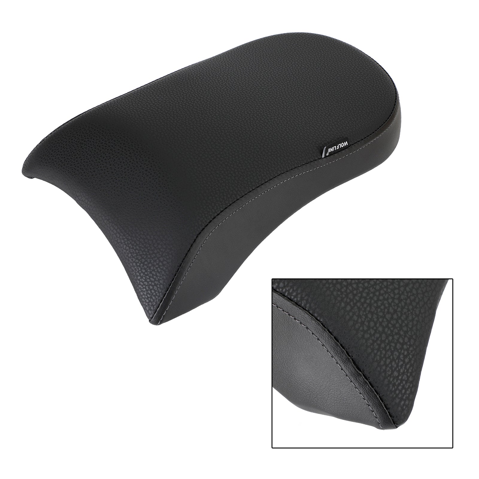 Selle de siège passager arrière plate noire pour vélos Bmw R18 2020-2022 2021