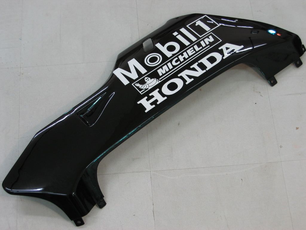 Amotopart Kit de carénage Honda CBR600RR Style1 noir et blanc 2005-2006