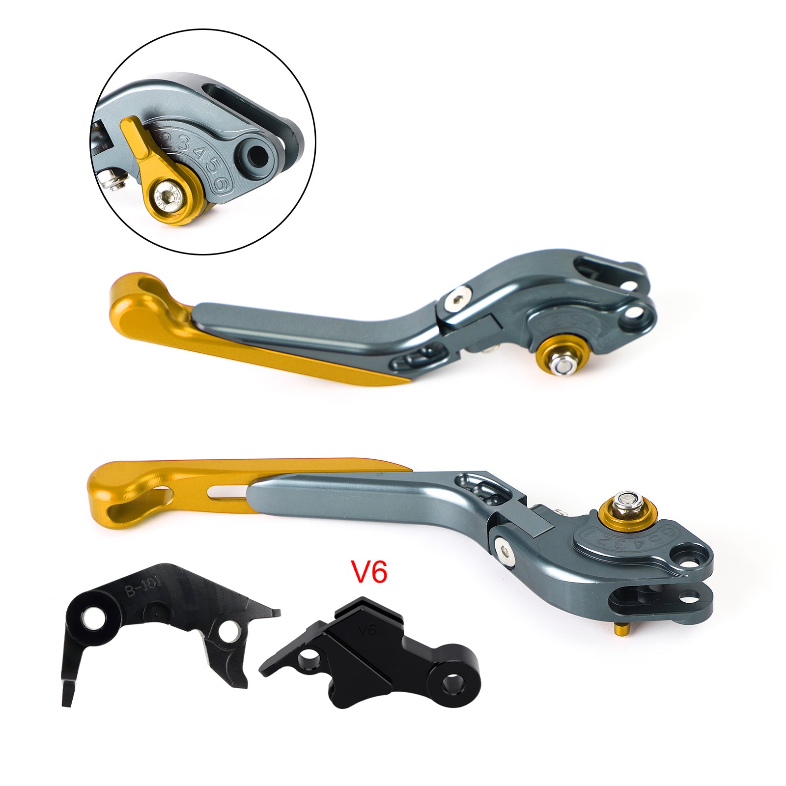 2024-2025 Yamaha XSR900 XSR900GP MT-09 Adjustable Clutch Brake Lever fit