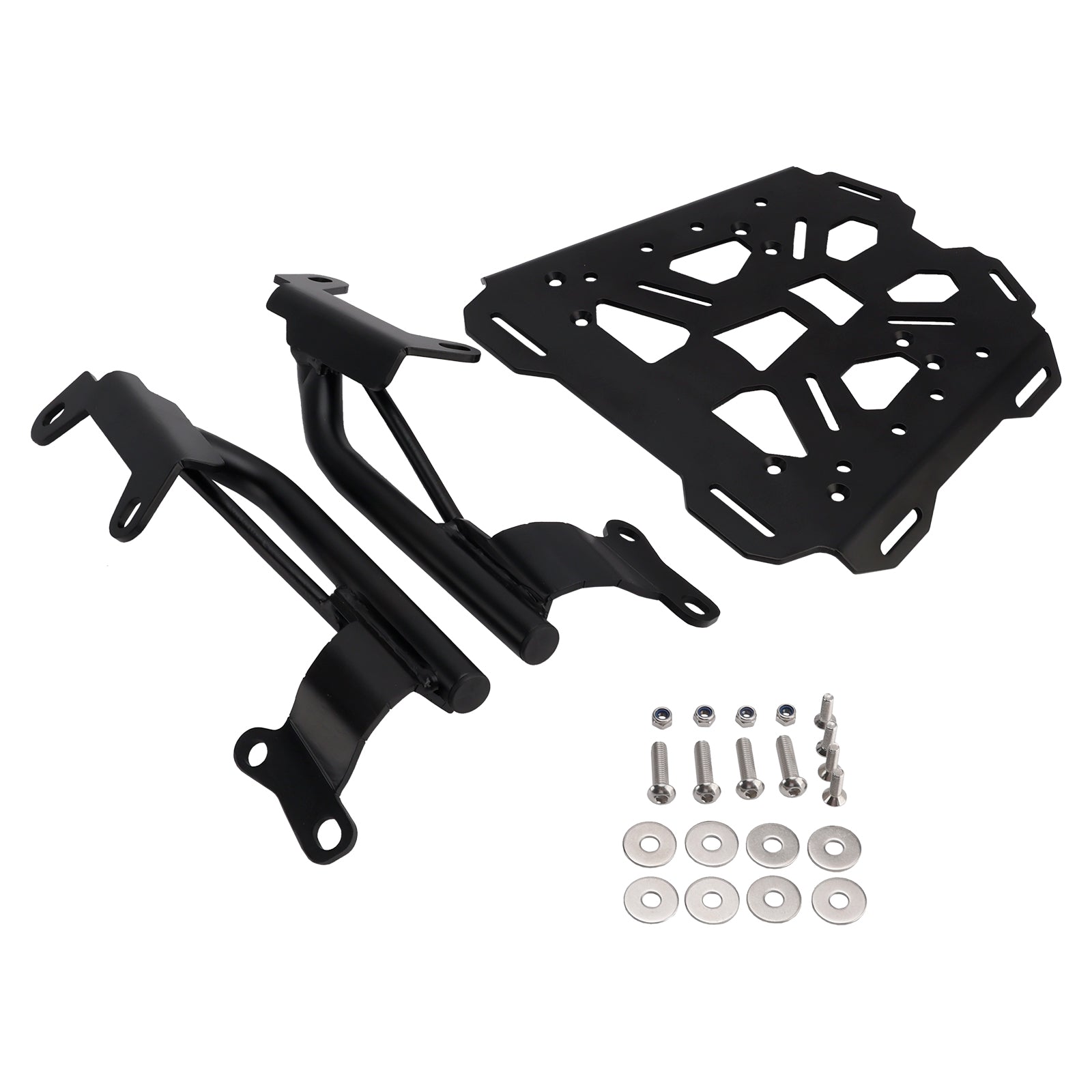 2013-2023 Honda CB500F CB400 CB500X Rear Cargo Rack Luggage Carrier Black
