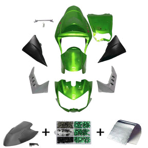 Amotopart 2003-2006  Kawasaki Z1000 Green Fairing Kit