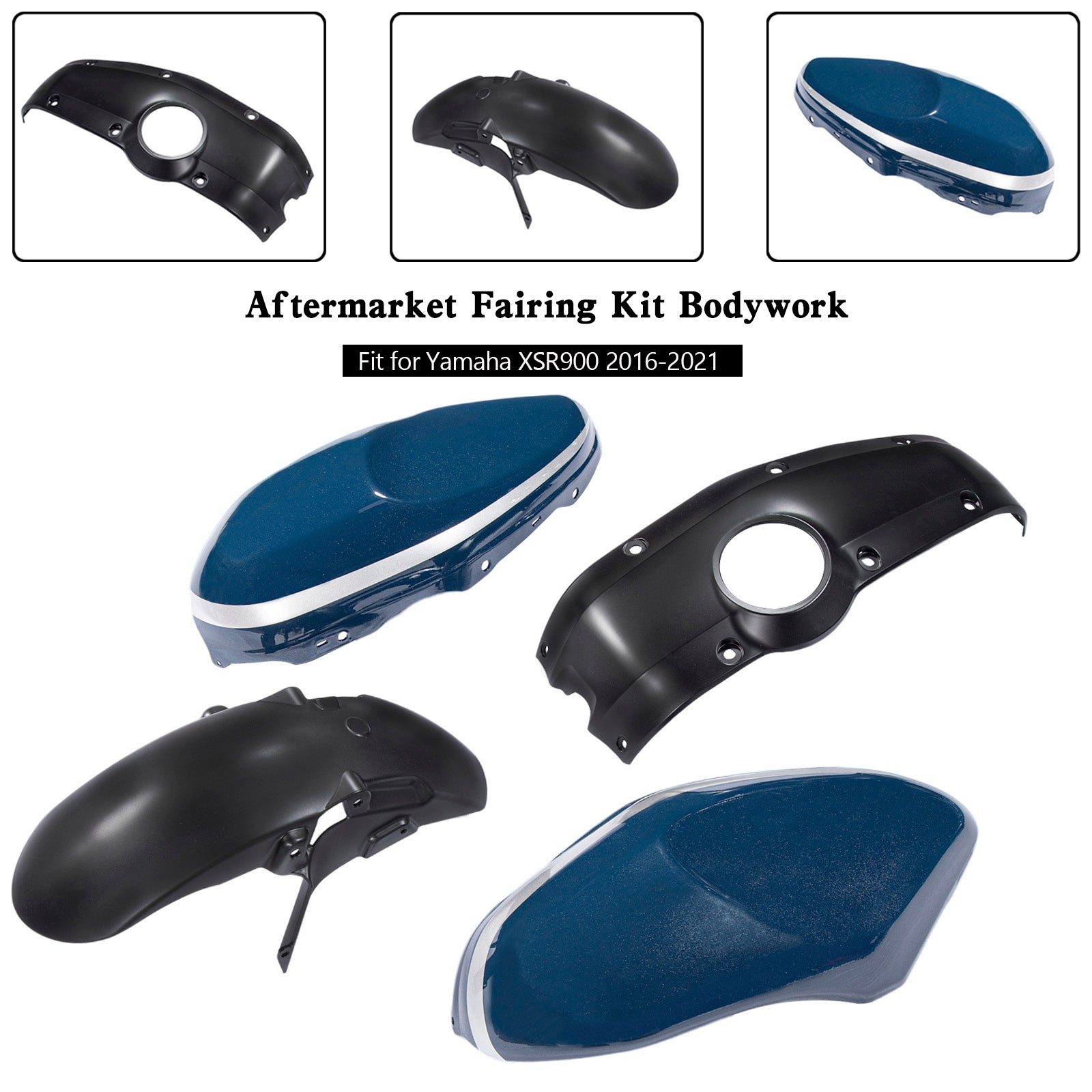 Amotopart 2016-2021 Yamaha XSR900 Fairing Kit