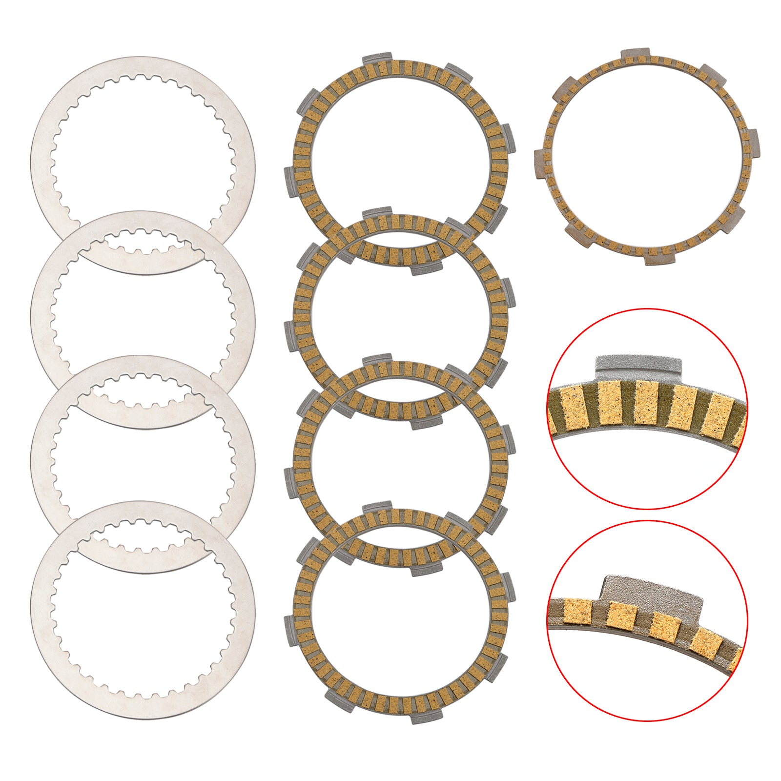 Clutch Friction Plate Kit Set fit for 90132011000 / 90132211000 RC125 2014-2022