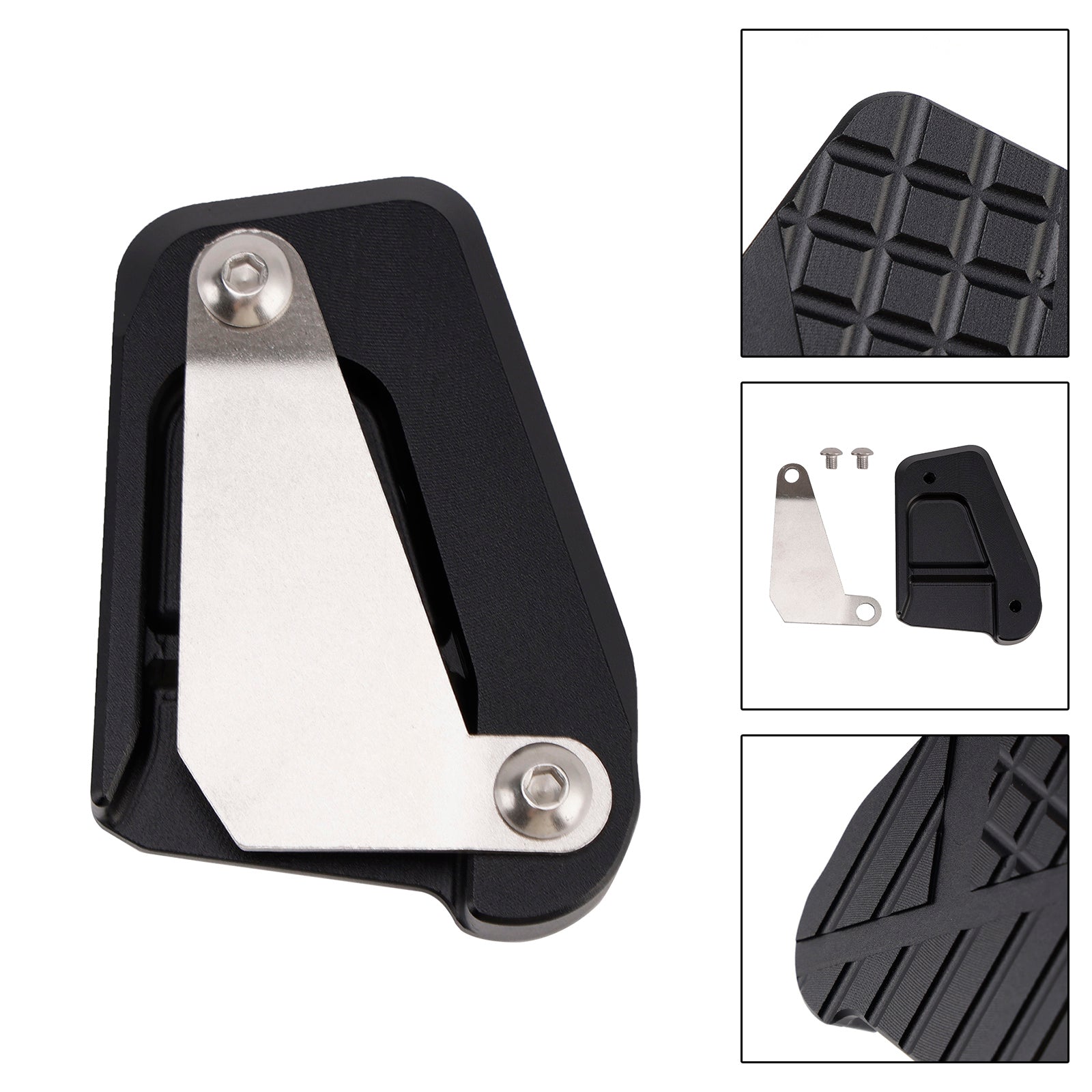 2023-2025 24 Bmw R1300Gs Silver Extension Brake Foot Pedal Enlarger Pad Cnc
