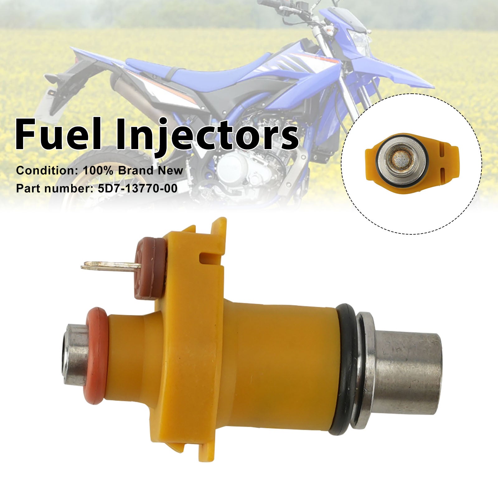 08-13 Injetores de combustível 5D7-13770-00 de Yamaha WR125R WR125X YZFR125