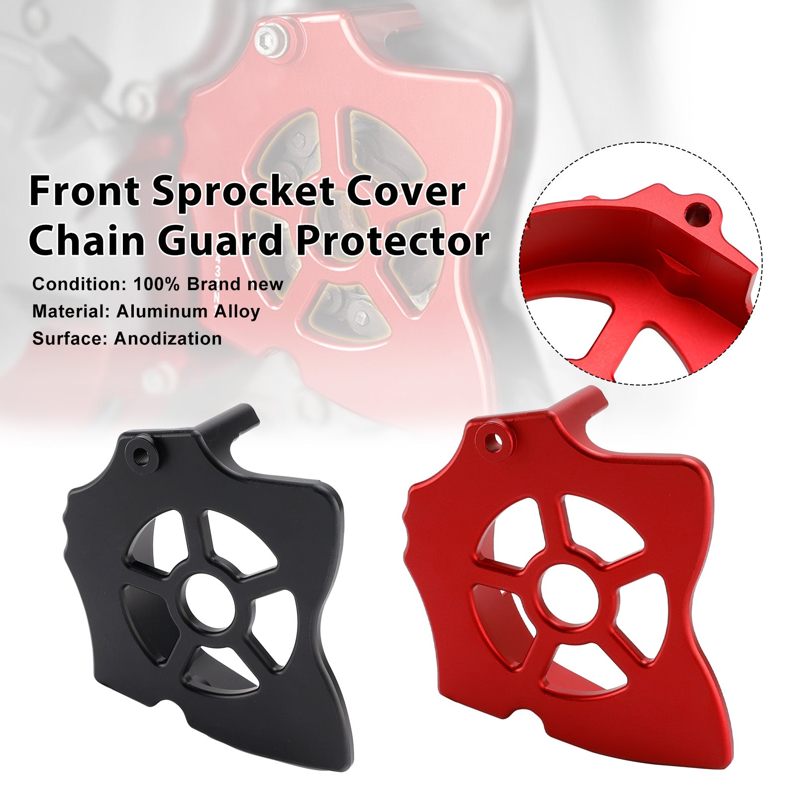 1993-2025 Honda XR650L Front Sprocket Cover Chain Guard Protector