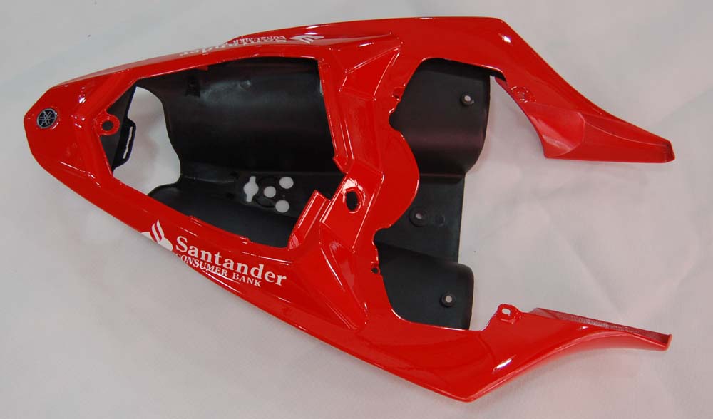 Amotopart 2009–2011 Yamaha YZF 1000 R1 rot-schwarzes Verkleidungsset