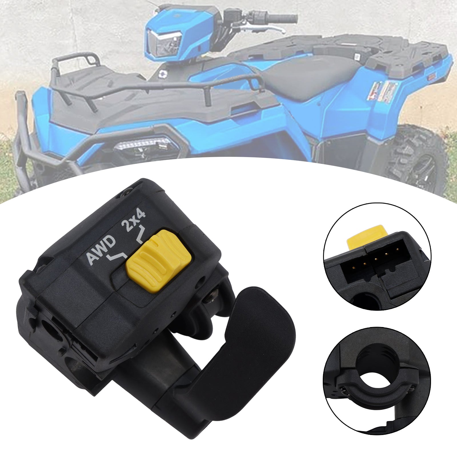 16-24 Touring Polaris Sportsman Xp 1000 Alavanca do acelerador de polegar 2010403