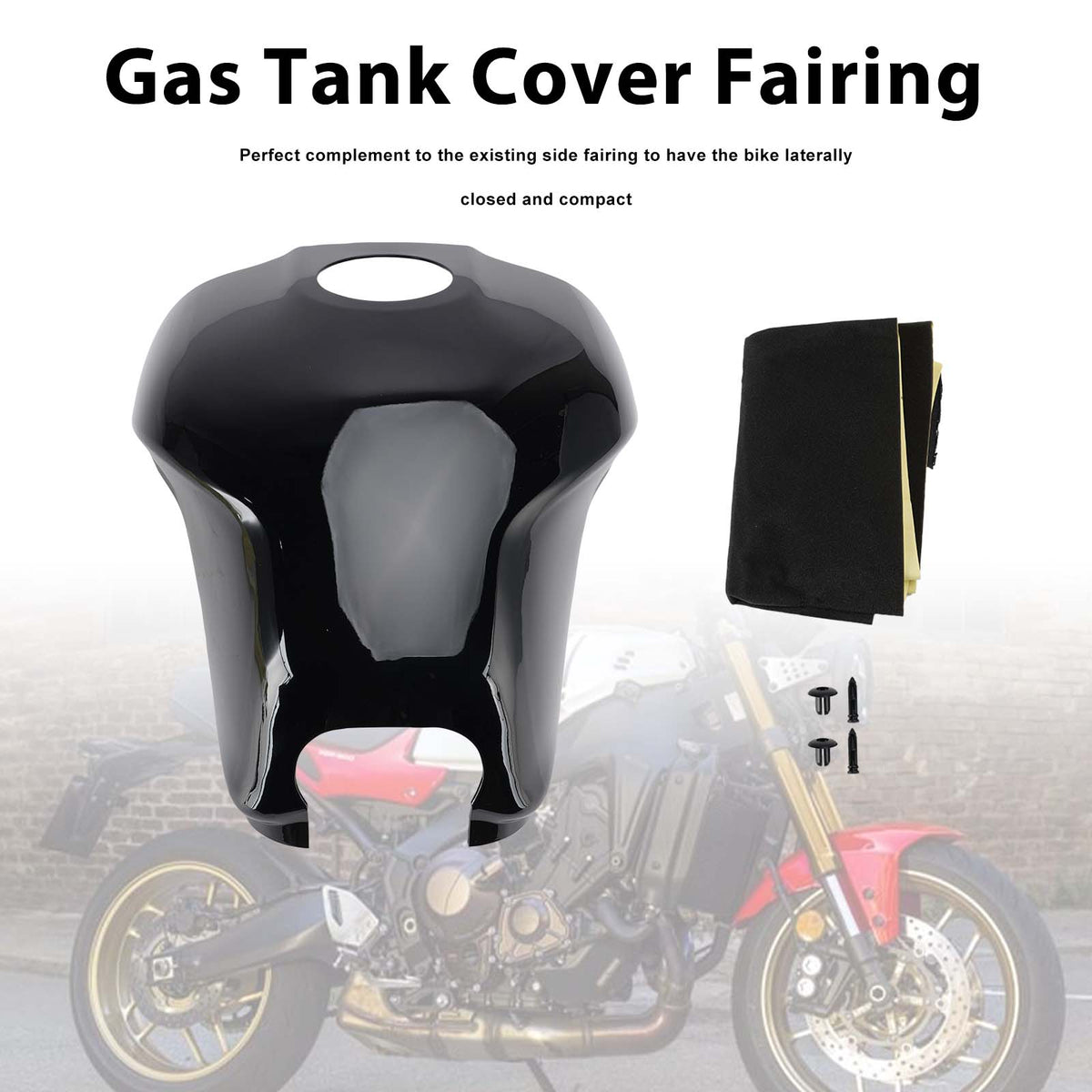 2022-2025 Yamaha XSR900 Rear Gas Tank Cover Fairing Protector