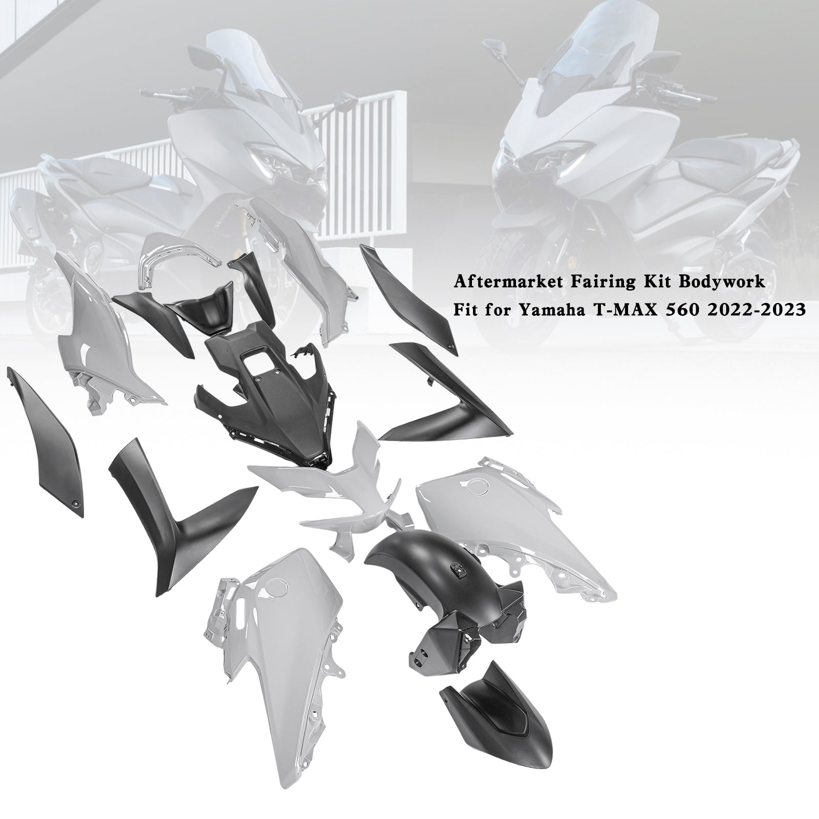 Amotopart 22-24 Yamaha T-MAX 560 Fairing Kit Collection