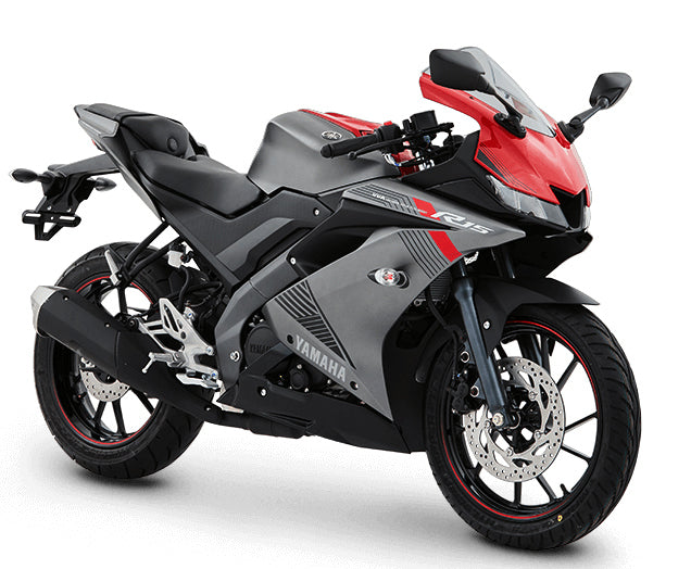 Amotopart 2018-2024 ヤマハ YZF R15 グレー レッド フェアリングキット