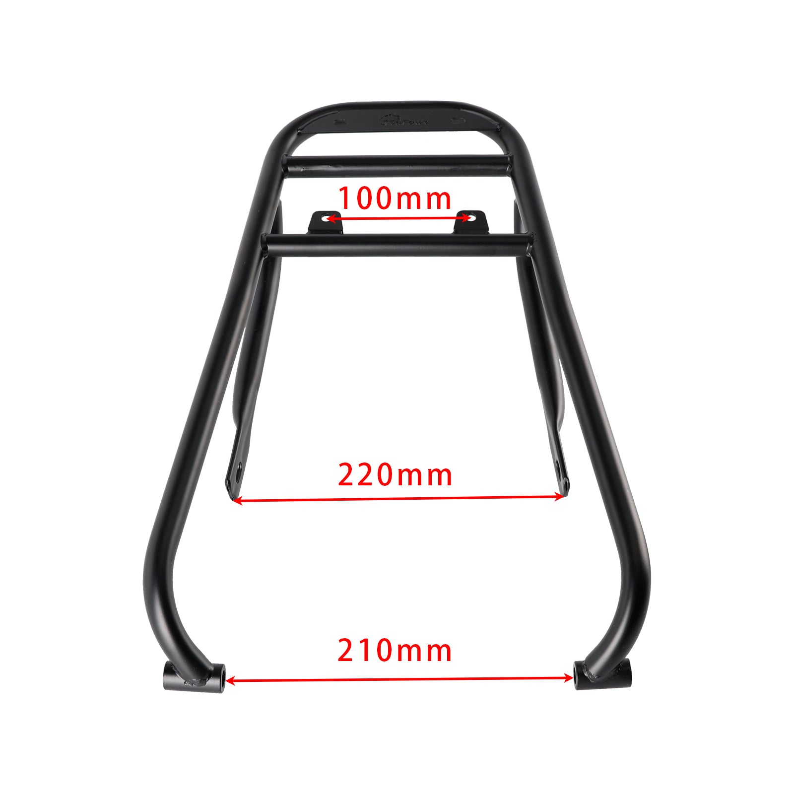 2024 - 2025 Shotgun 650Tube Rear Rack Luggage Cargo Carrier Black