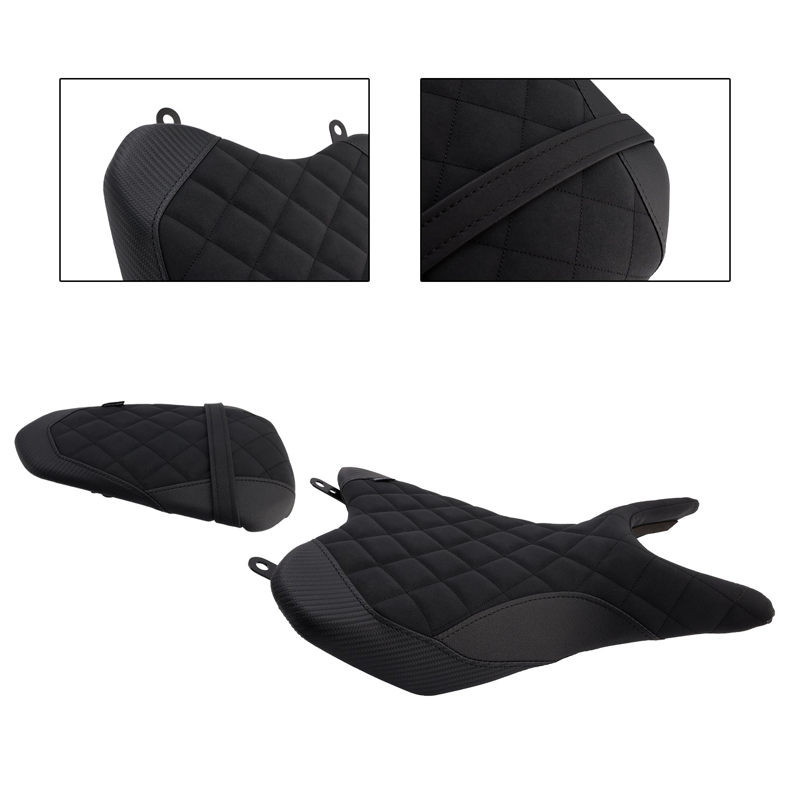 2025 Yamaha Yzf-R3 Mt-03 Driver&Passenger Seat Rear Cushion Black