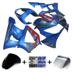 Amotopart 2000-2001 Honda CBR929RR Blue Red Black &Logo Fairing Kit