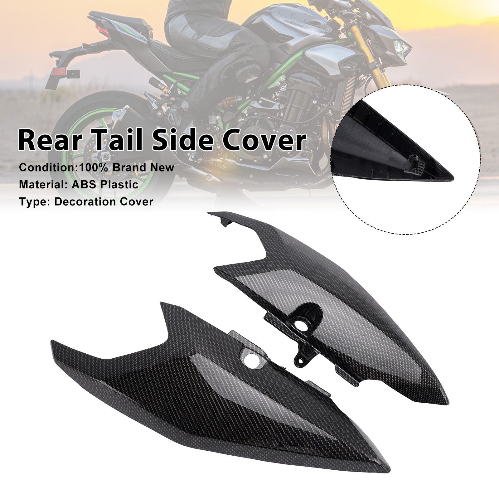 2025-2026 Yamaha Tenere 700 T700S Rear Tail Side Cover Fairing