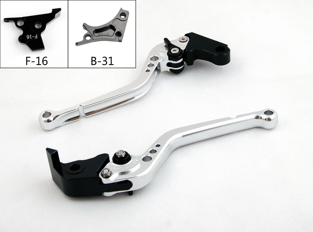 17-18 BMW G310R G310GS Motorcycle Long Adjustable Brake Clutch Levers BK