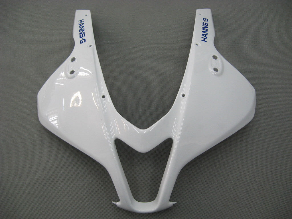 Amotopart 2007–2008 Honda CBR600RR Verkleidungsset in Weiß und Grün