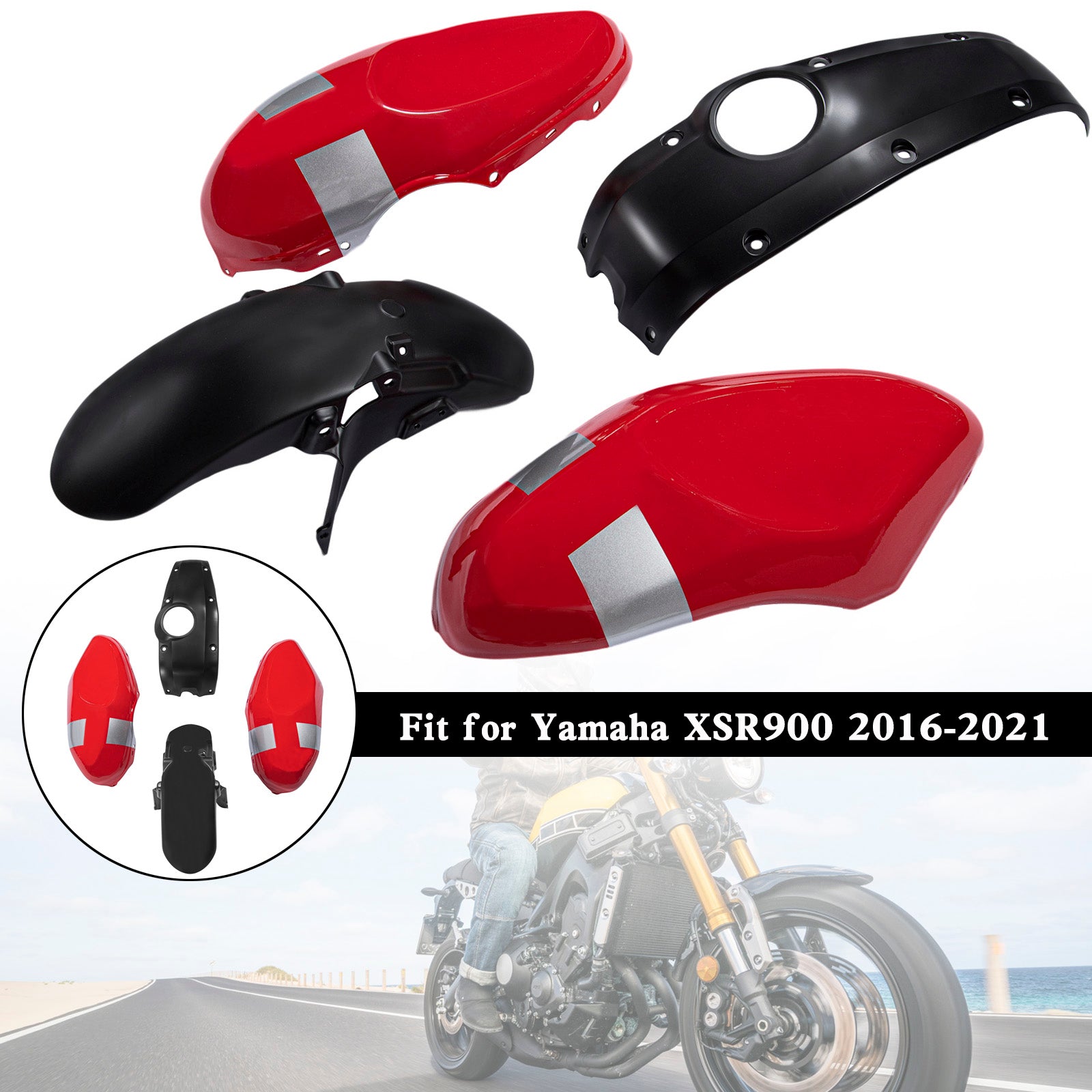 Amotopart 2016–2021 Yamaha XSR900 Verkleidungsset