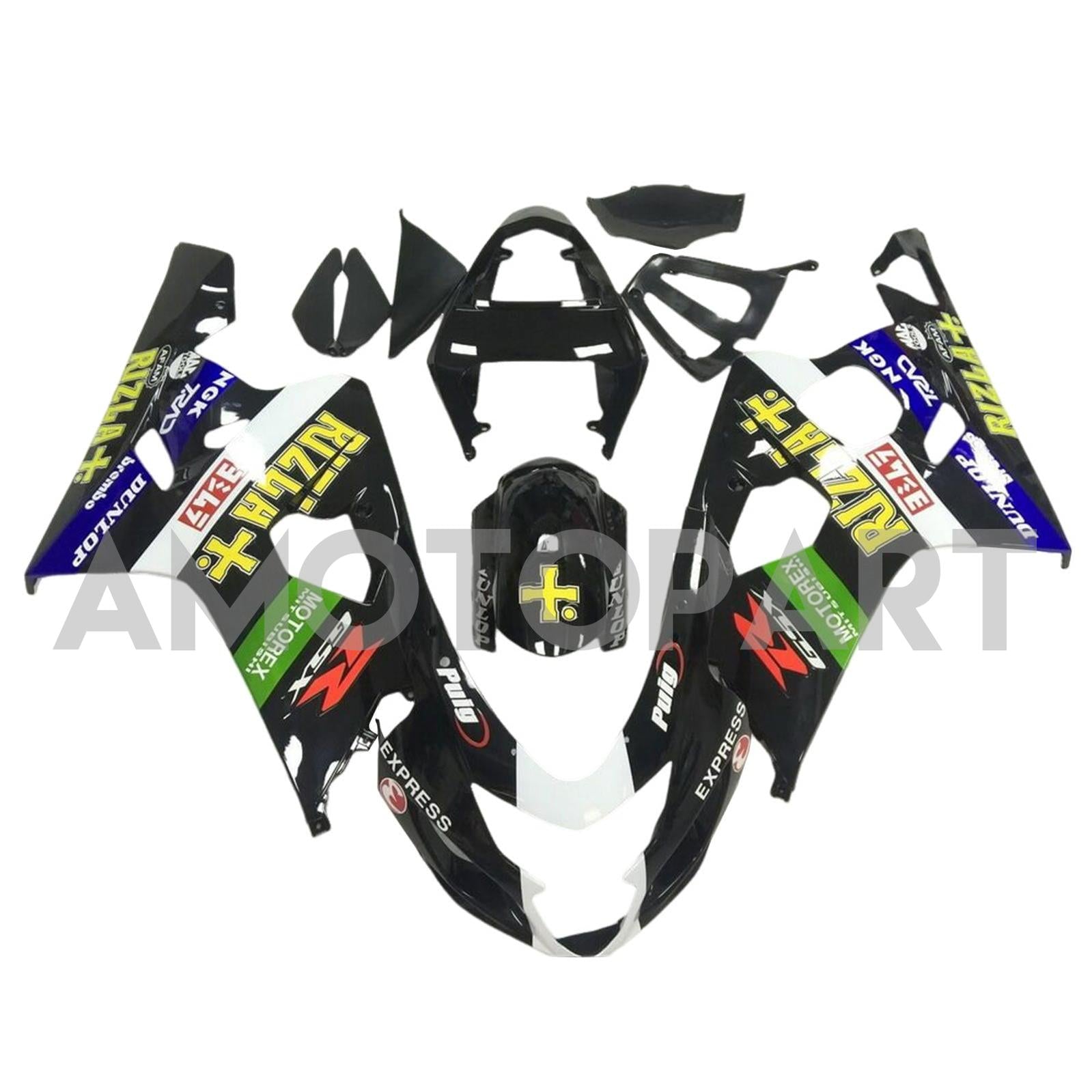 Amotopart 2004-2005 Suzuki GSXR600/750 Fairing Kit Collection One