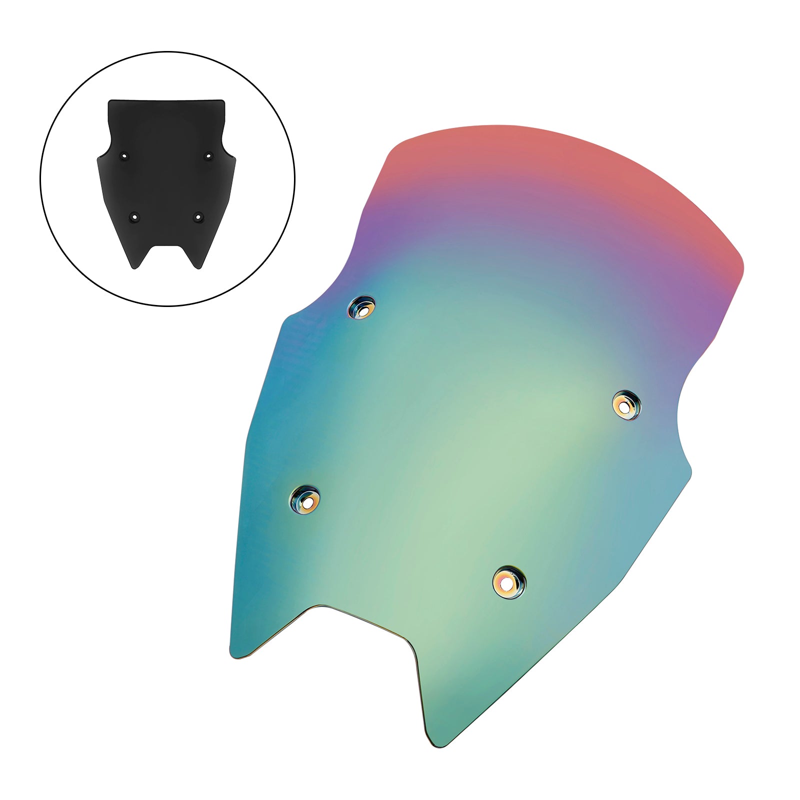 BMW R1200R 2015-2018 R1250RS 2019-2024 vindrutan vindruta