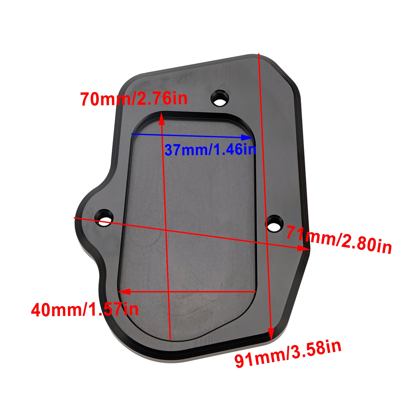 Motorcycle Kickstand Enlarge Plate Pad fit for BMW F900R F900 R 2020