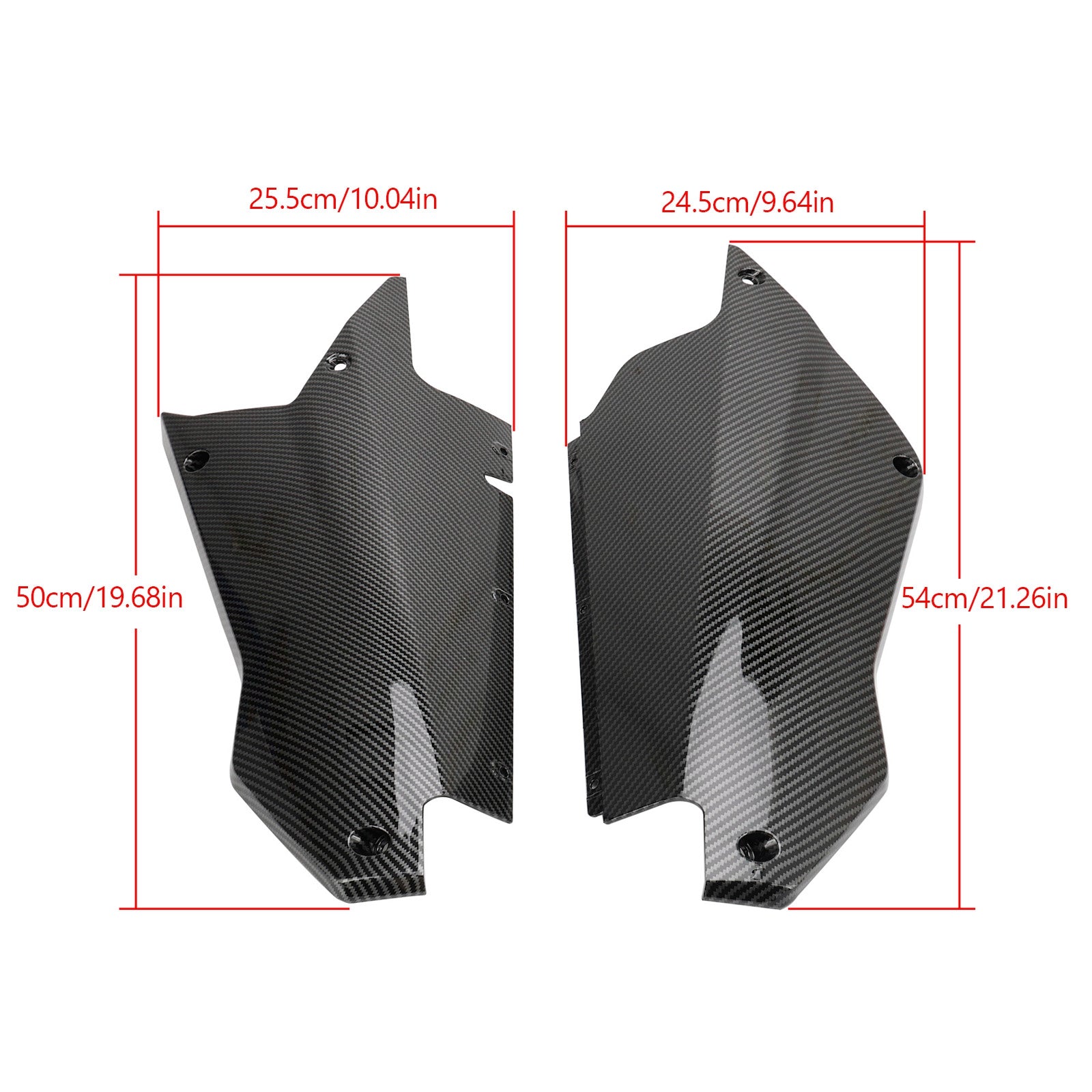 Carenado protector de paneles de vientre inferior de motor de carbono para Aprilia RS 660 2020-2022