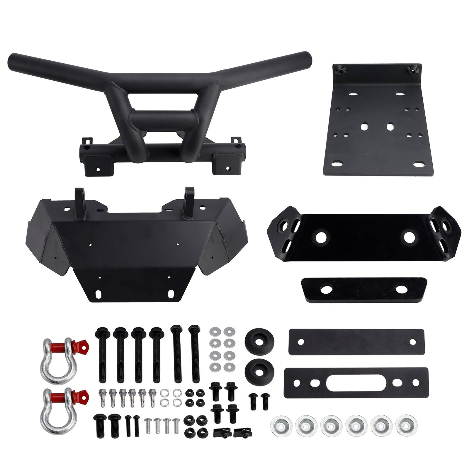 2017-2023 Can-Am Maverick X3 900 Turbo Winch Ready Front Bumper Mount Set