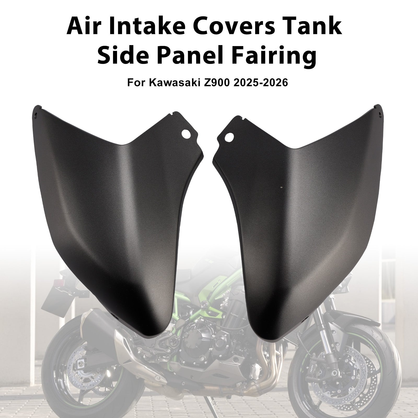 2025-2026 Kawasaki Z900 Air Intake Covers Tank Side Panel Fairing