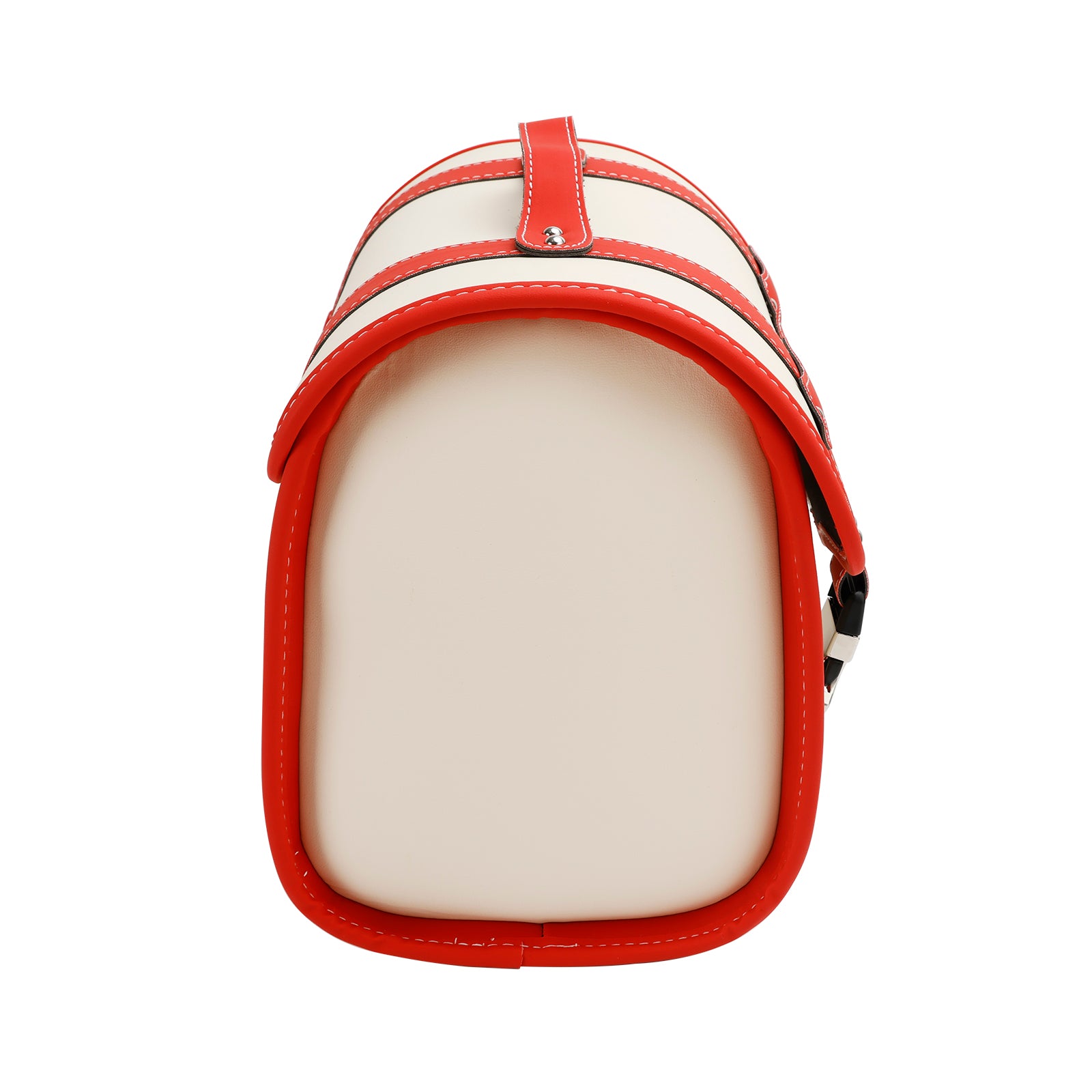 Motorbike Set Of Quick Release Saddlebag W/ Bracket Luggage Storage White