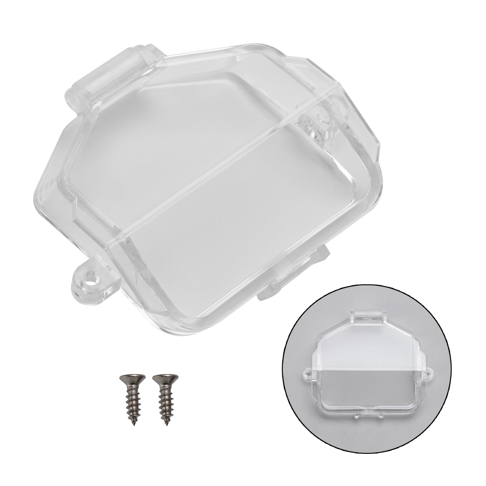 Waterproof Switch Cover Guard Cap Lip Protector Clear For Honda Adv160 22-23