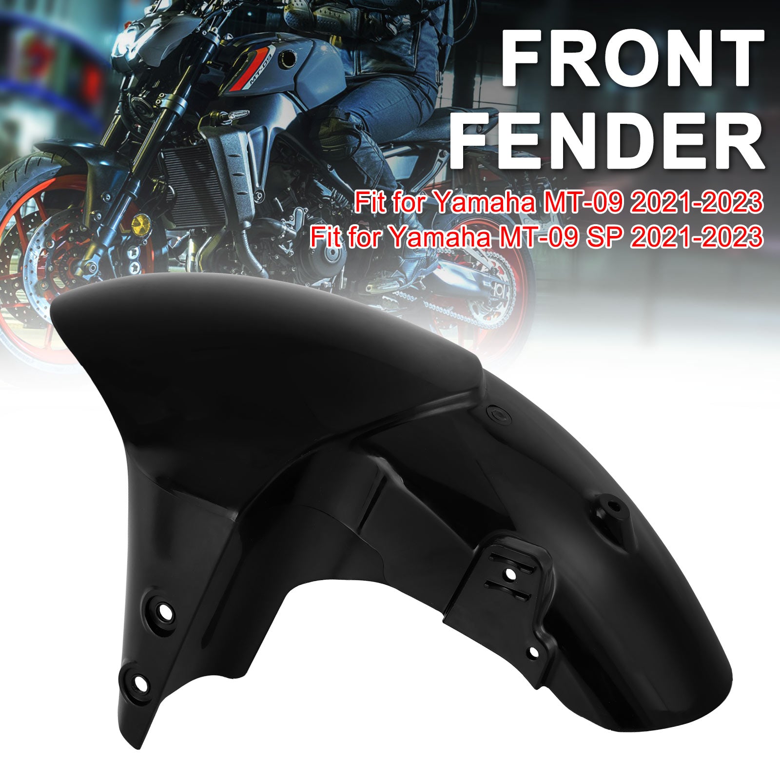 Bodywork Fairing Injection Unpainted for Yamaha MT-09 / MT-09 SP 2021-2023