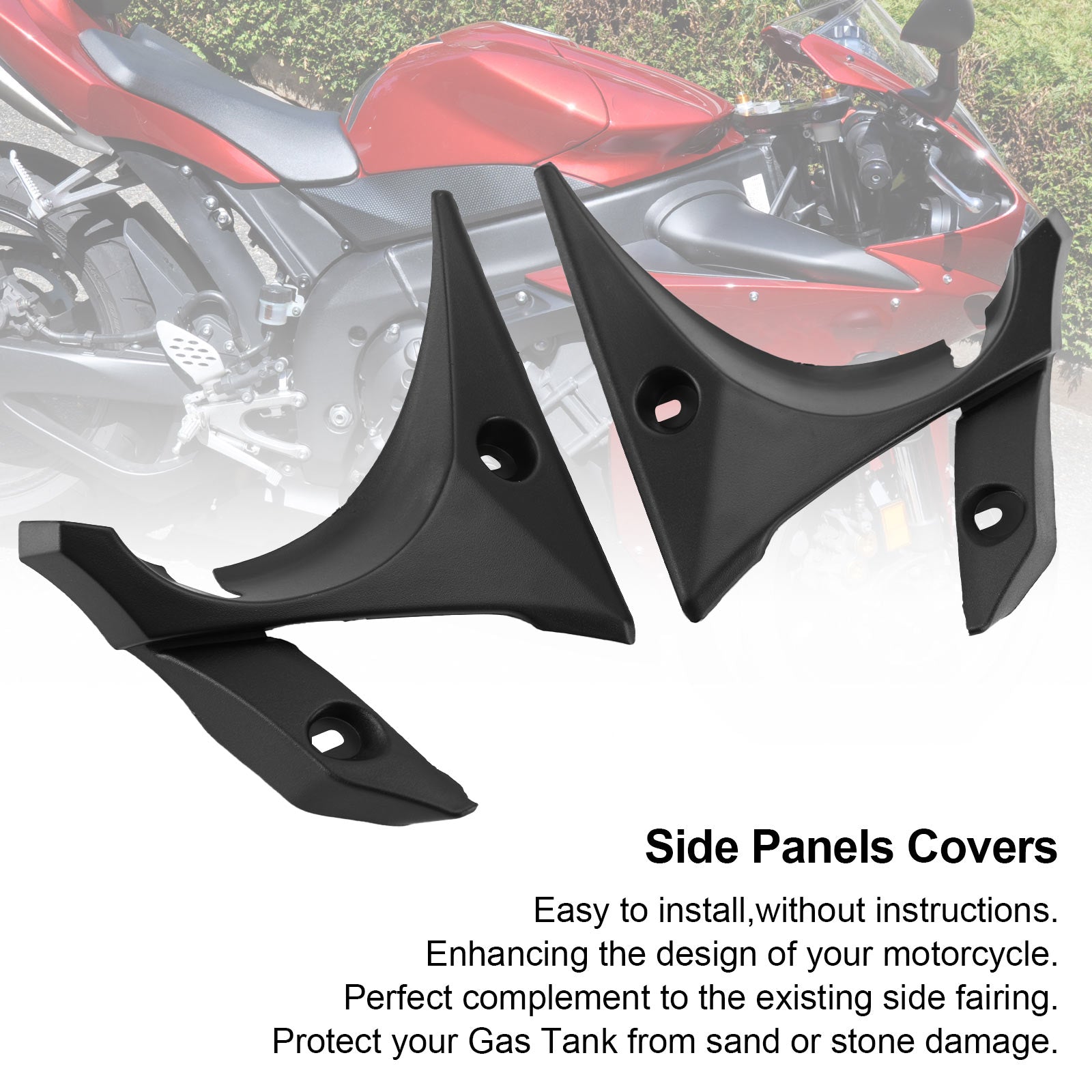 Cubierta de Panel embellecedor lateral interior carenado para Yamaha YZF R1 2004-2006