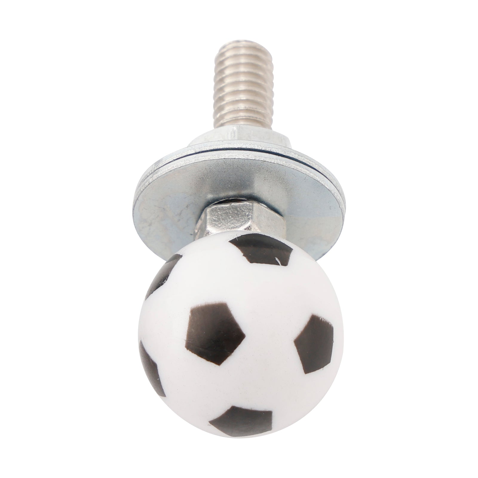 4x Custom SOCCER License Plate Bolt Screw Plastic Motorcycle Chopper Trike