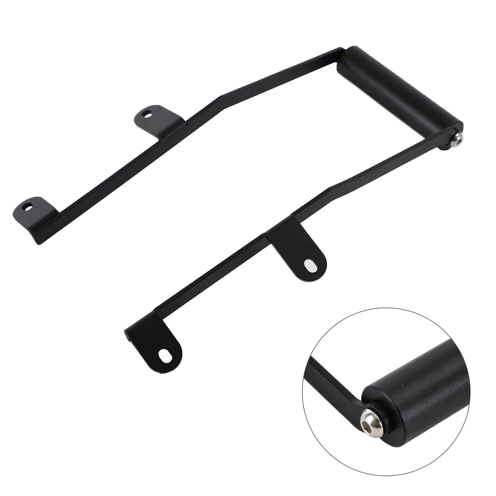 16-20 Honda NC750X Black Windscren Bracket Mount Smartphone/GPS Holder