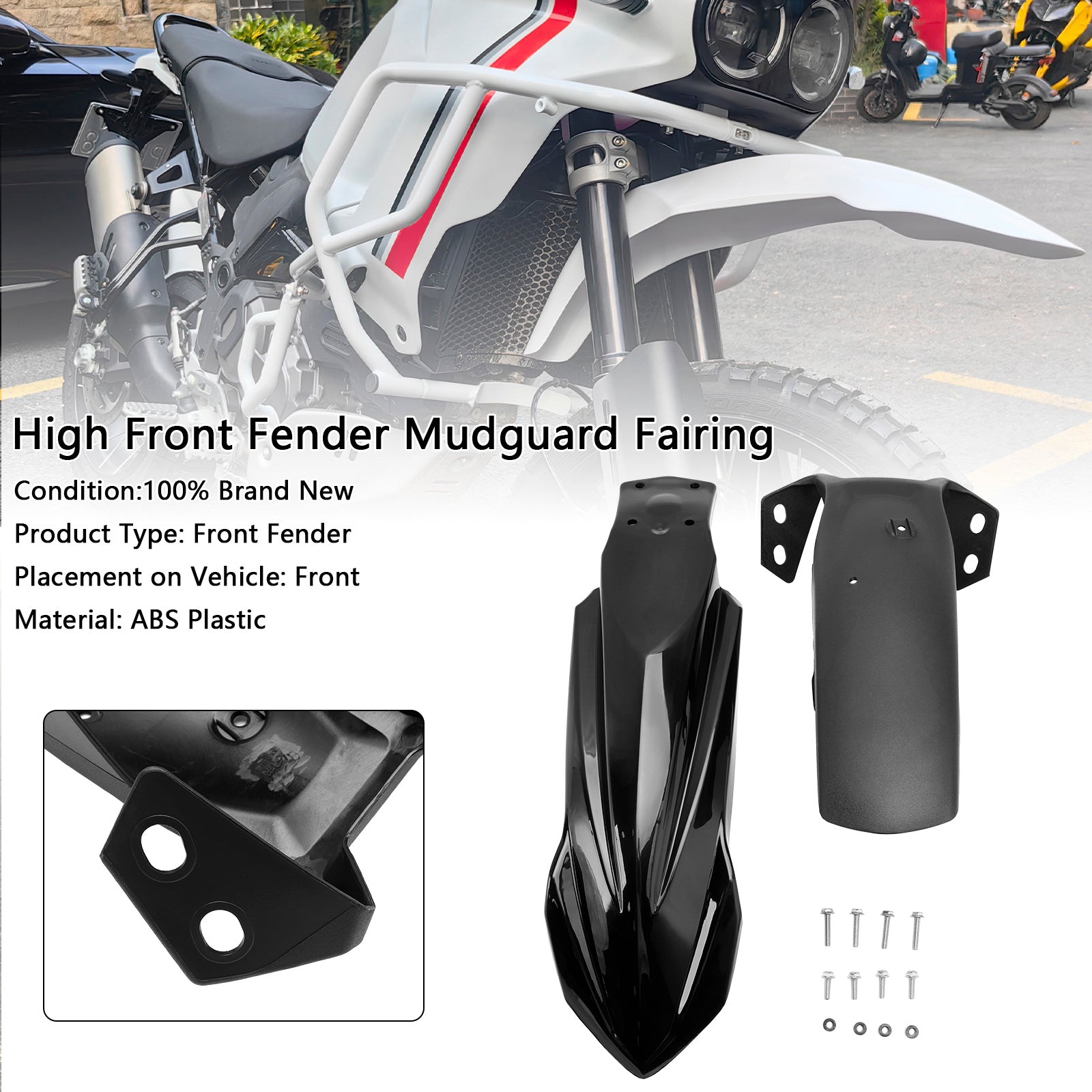 2019-2024 Yamaha Tenere 700 High Front Fender Mudguard Fairing