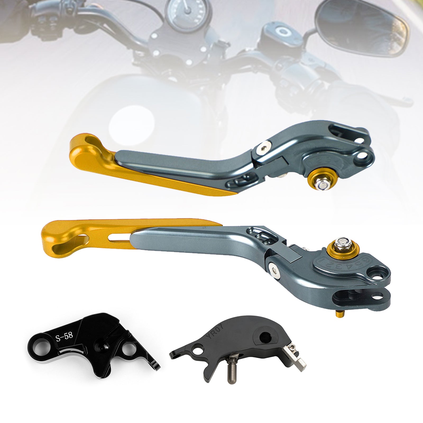 22-23 YAMAHA YZF R7 MT-10/SP FZ-10/SP Adjustable Clutch Brake Lever