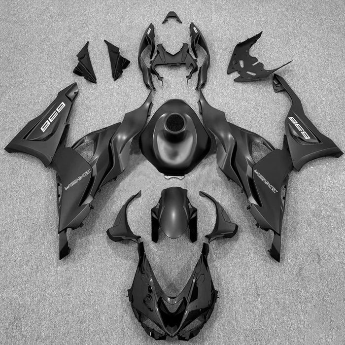 Amotopart 2024-2026 Kawasaki ZX-6R Black Fairing Kit