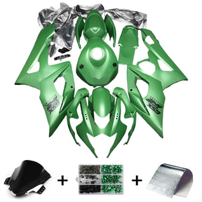 Amotopart 2005-2006 K5 GSXR1000 Suzuki Green Fairing Kit