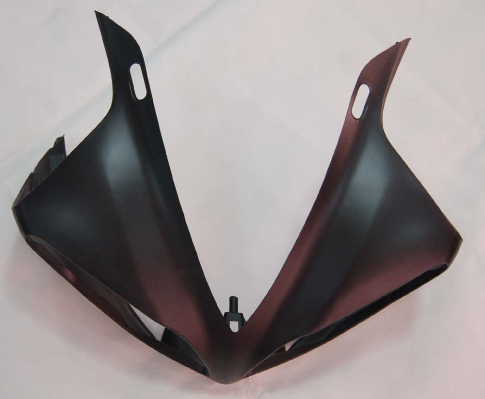 Amotopart 2009-2011 Yamaha YZF 1000 R1 Kit de carenado negro mate con logotipos dorados