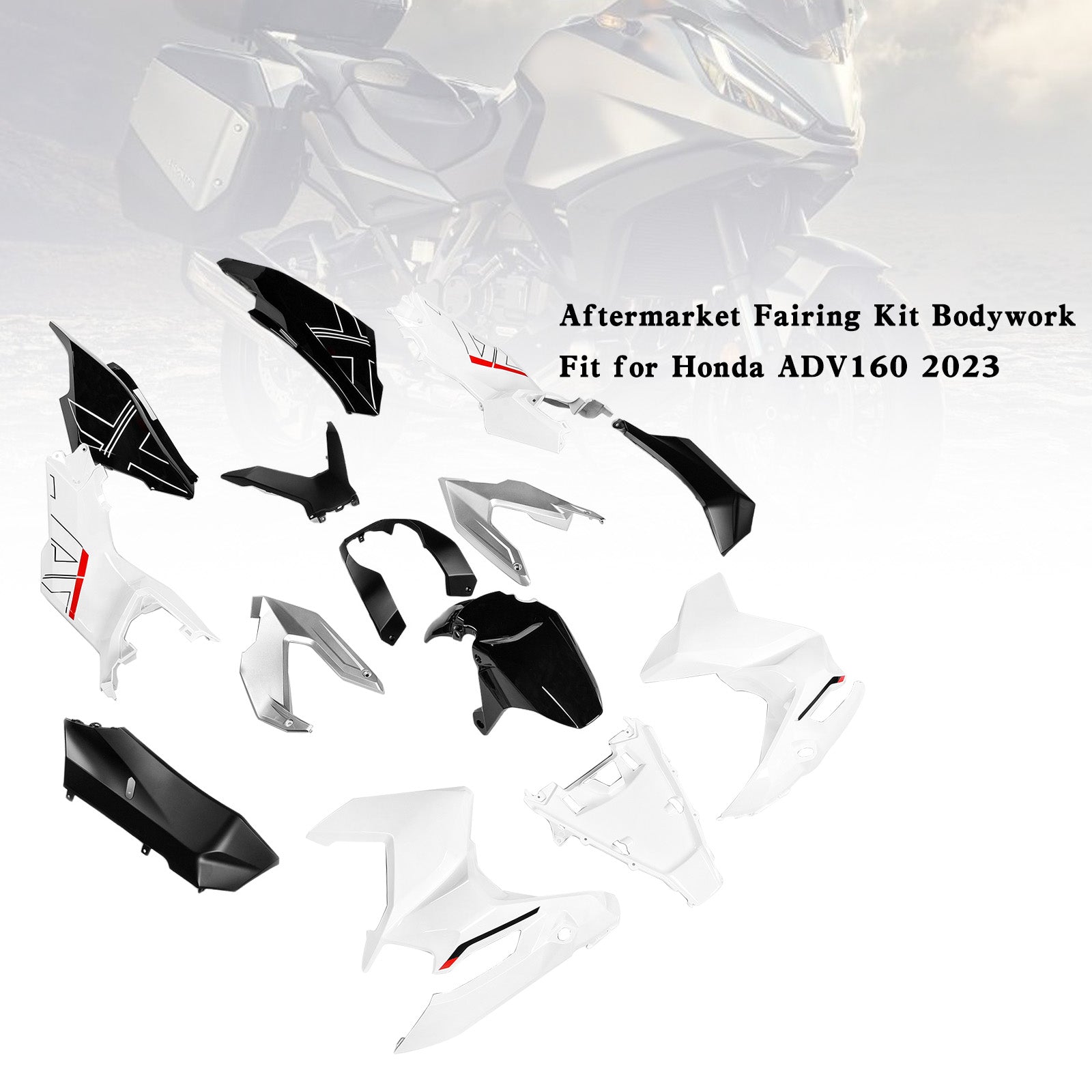 Amotopart 2023-2024 Honda ADV160 Verkleidungssatz